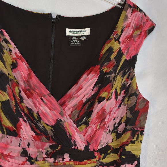 100% Silk Coldwater Creek Dress SZ 16 NWOT - Picture 6 of 8